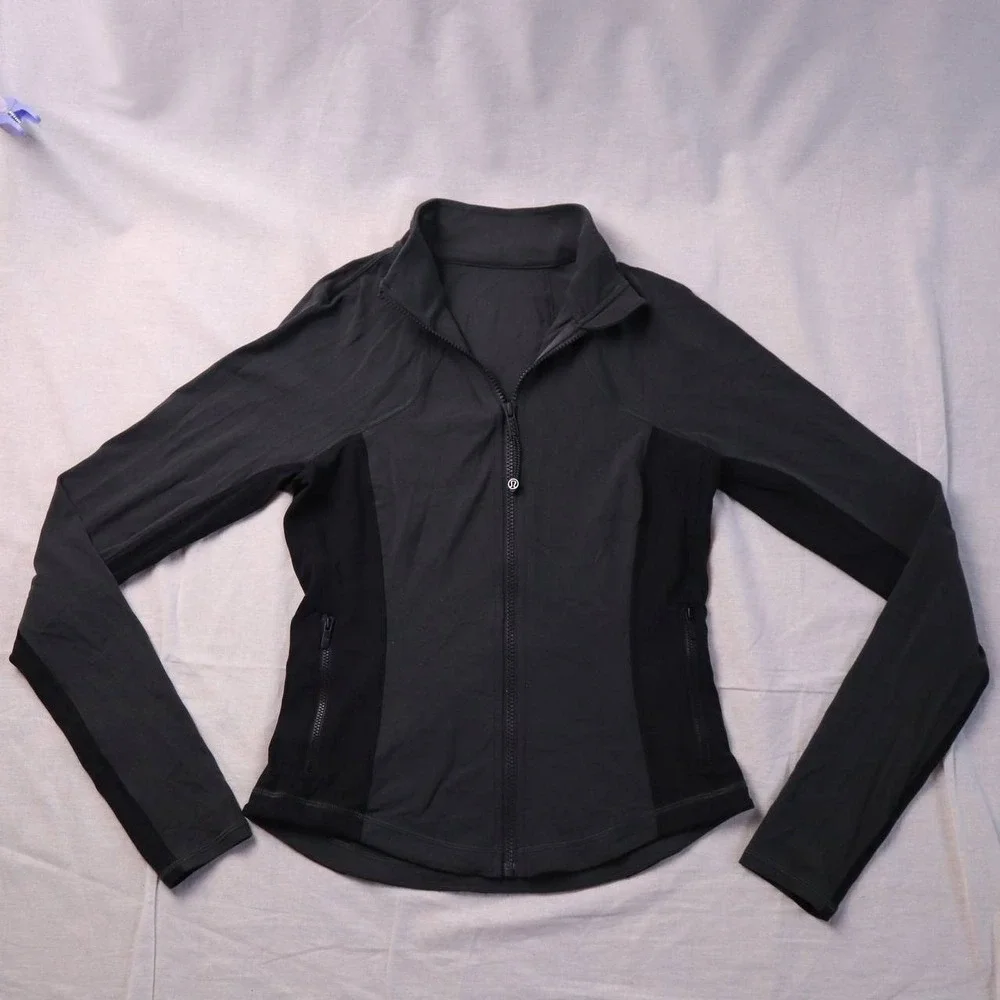Lululemon Athletica Define Jacket Black Full Zip Womens Size 6 Athleisure - Picture 2 of 10